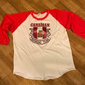 Vintage 1970’s baseball style tee
